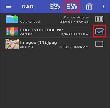 Cara Ekstrak File RAR di Android